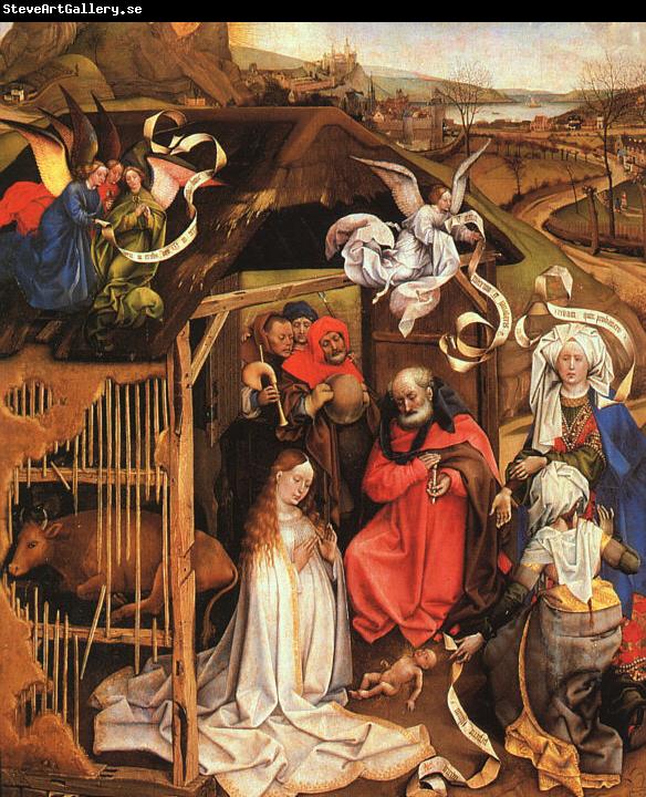 Robert Campin The Nativity